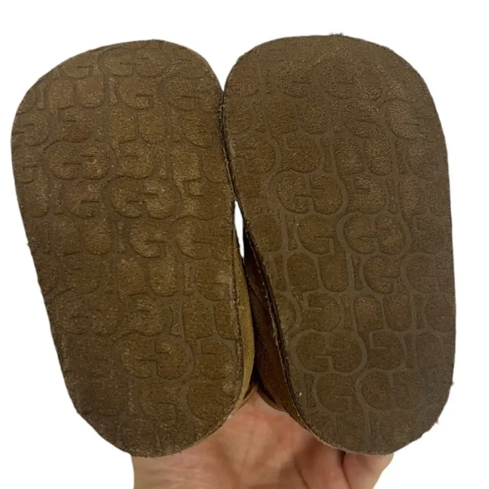 BABY UGG Sz Small Suede Cozy Winter Boo Boots 5206 Small